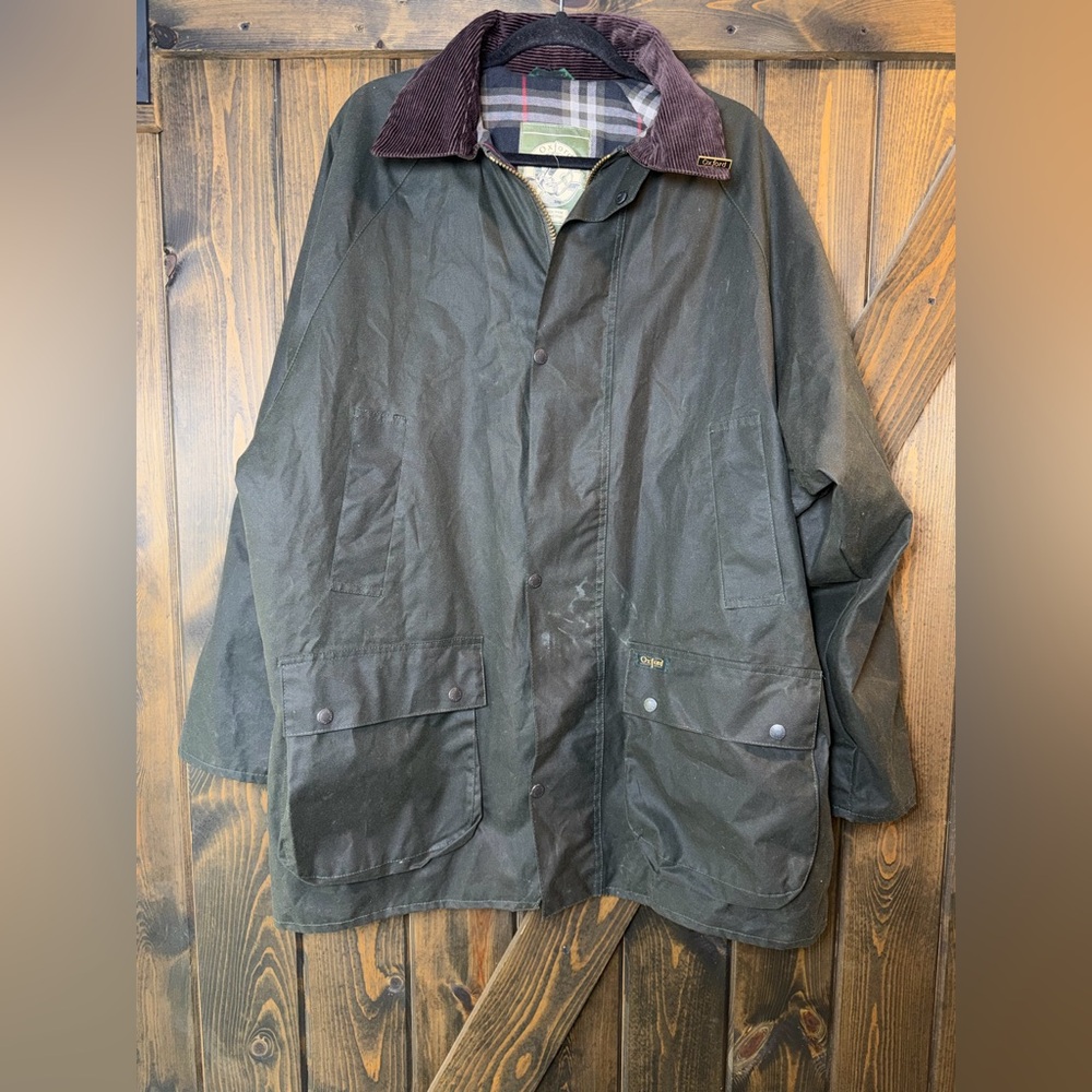 Oxford By Oxford Blue England Countryman Wax Field Jacket
